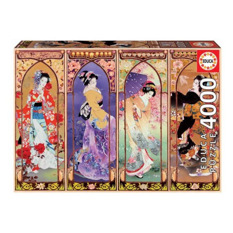 Puzzle Educa Rompecabeza Geishas Japonesas 4000 Piezas Puzzle Educa Rompecabeza Geishas Japonesas 4000 Piezas