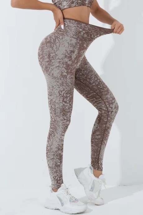 Calza Fit Marrón