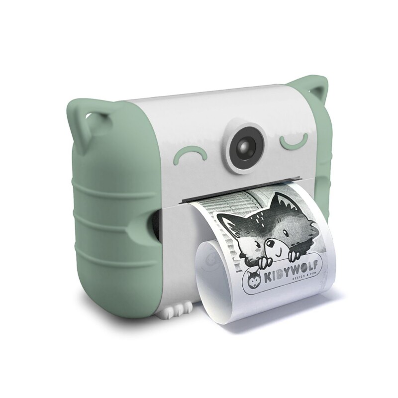 KIDYPRINT Cámara Fotos Instantánea Con Impresión Térmica - Verde
