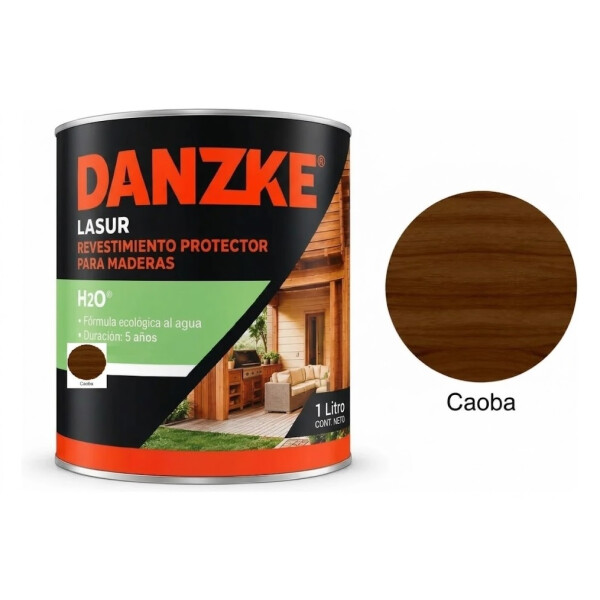 Danzke H2O Satinado 1l Caoba