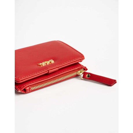 Billetera Chica Coral Oscuro