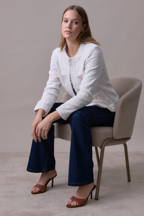 Chaqueta Boucle CRUDO