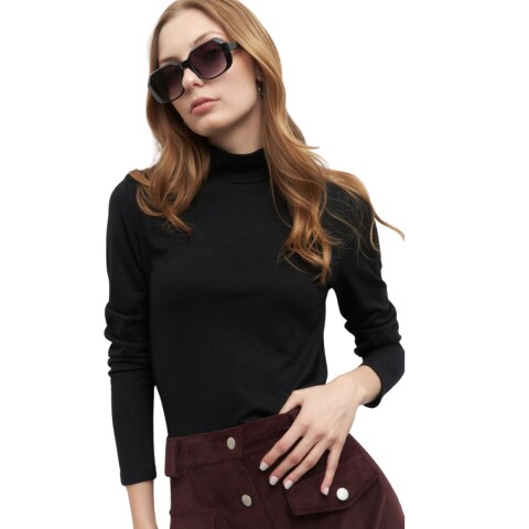 POLERA MARION XS-XL NEGRO