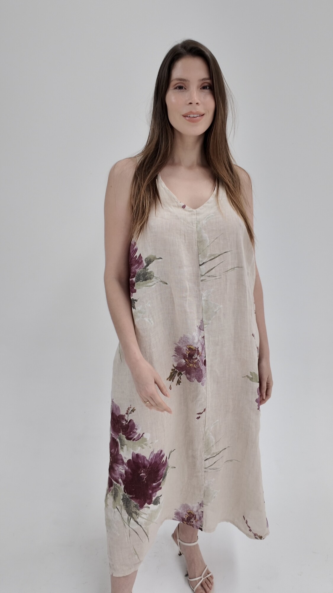 Vestido Magnolia Beige