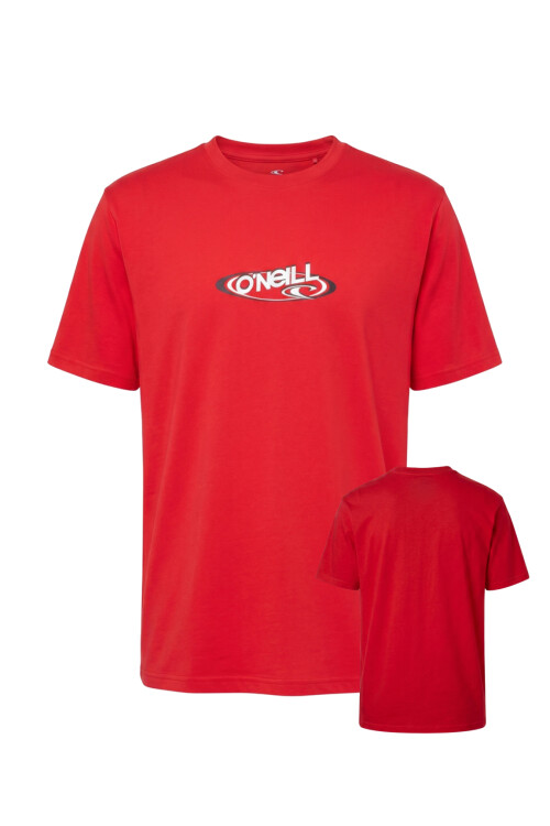 Remera O'Neill Orbit Logo Rojo