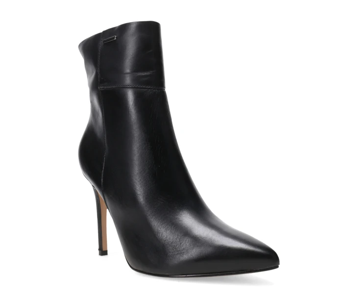 Bota taco aguja Preto
