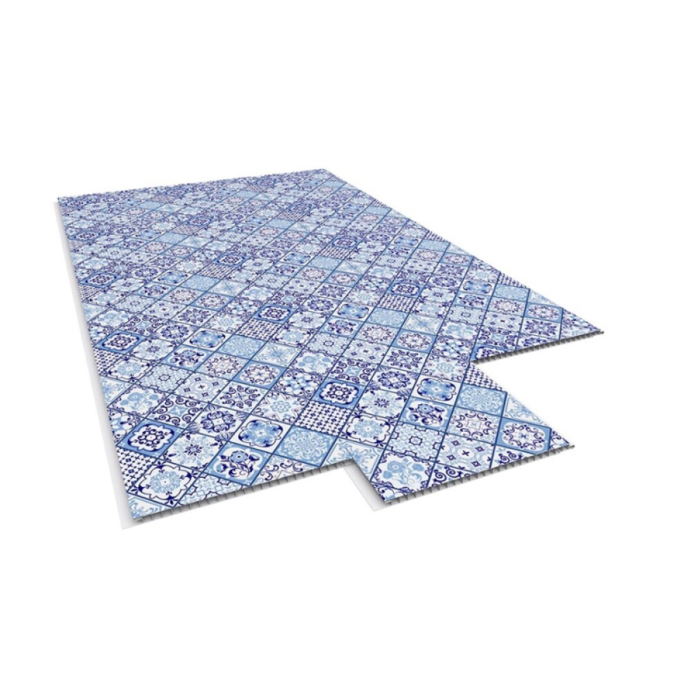 REVESTIMIENTO PVC PARA PARED MODELO PORTUGUESE- 0.25X6m / Espesor: 10 MM Revestimiento Pvc Para Pared Modelo Portuguese- 0.25x6m / Espesor: 10 Mm