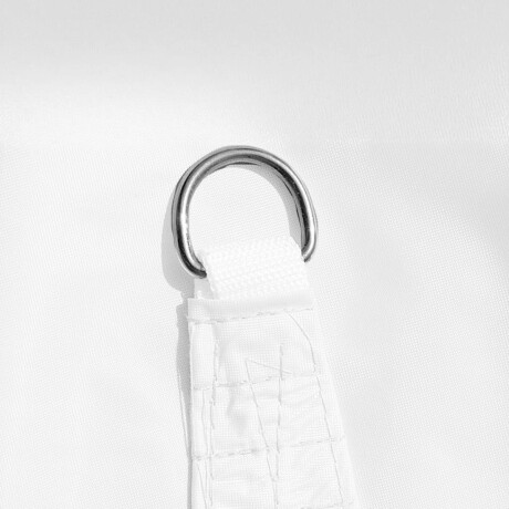 Lona Toldo Vela Triangular Filtro Uv 3,6m Sombra Blanco