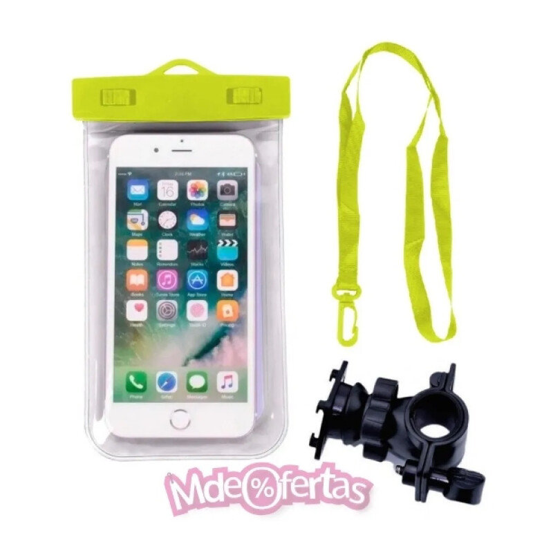 Estuche Waterproof Para Celular Y Soporte Para Bici Estuche Waterproof Para Celular Y Soporte Para Bici