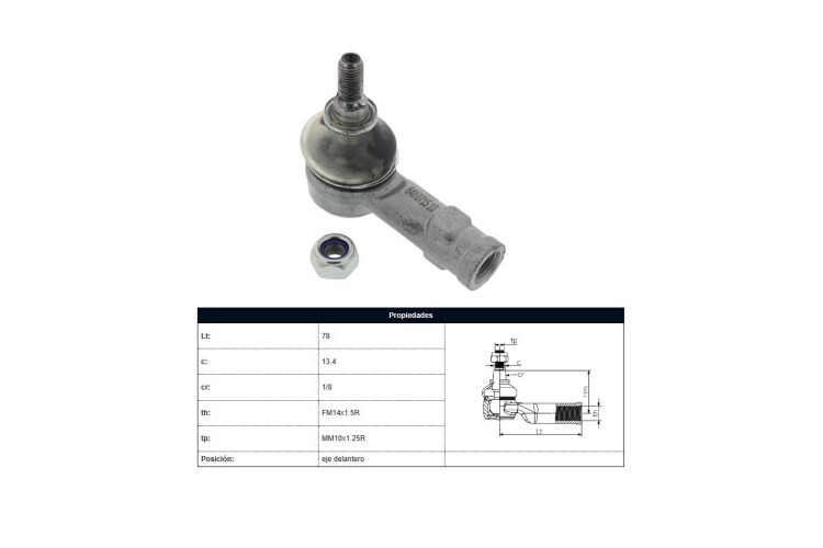 Puntero Hyundai Elantra/Accent, Jac J3 - A137 94-25 Der/Izq Puntero Hyundai Elantra/Accent, Jac J3 - A137 94-25 Der/Izq
