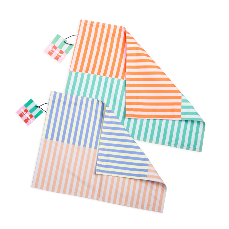 Pack de 4 manteles individuales rectangulares Tropical