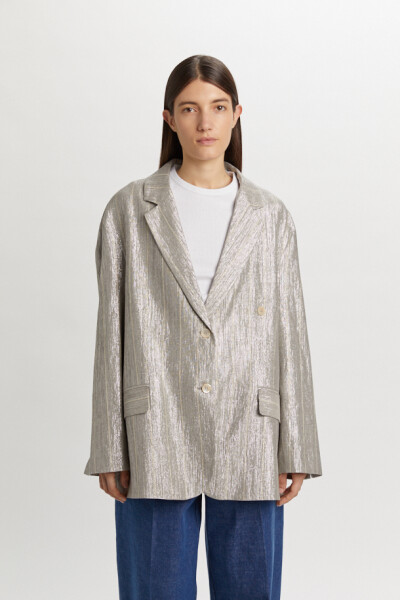 CHAQUETA MANNISH Plata