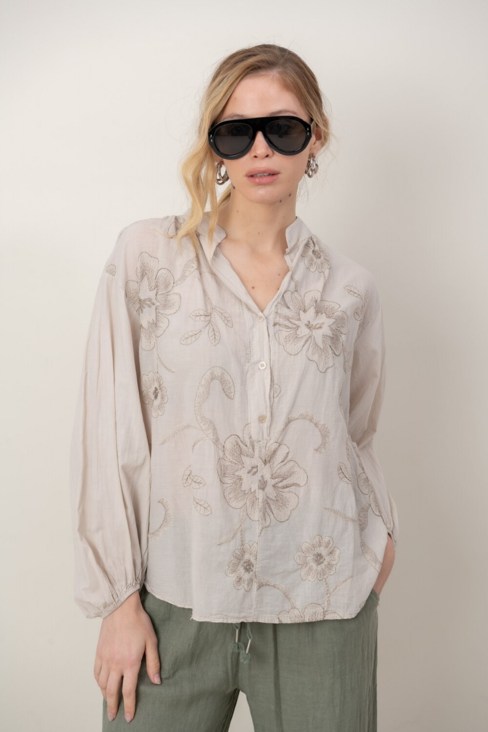 CAMISA MAHI Beige