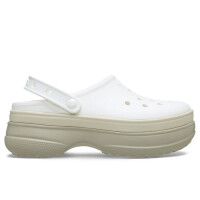 Classic Stacked Clog Blanco