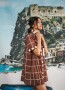 Vestido Mosaico Chocolate