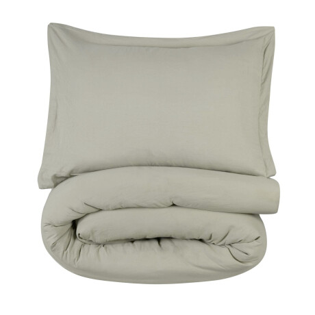SET DE ACOLCHADO 1 PLAZA POLIESTER PREWASHED