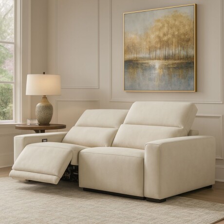 Sofá Eléctrico VOLARE BEIGE - 3 CUERPOS