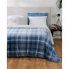Acolchado Velour Lepper 2 plazas en microfibra CAMPOS