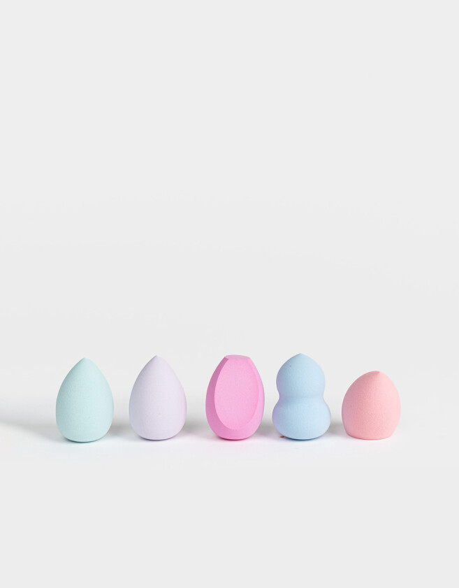 Brochas y Aplicadores Set De Esponjas Aplicadoras On The Glowy Side - Combinacion Multicolor