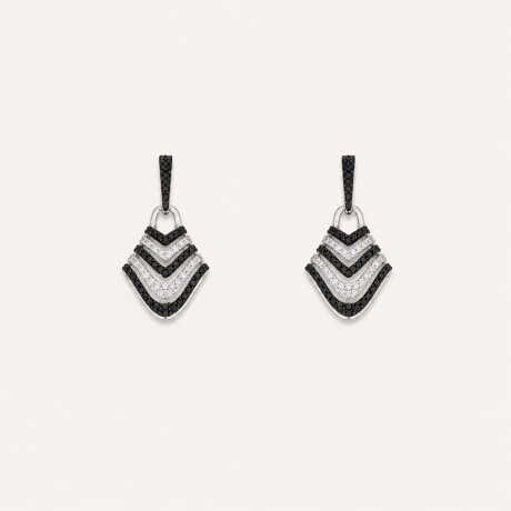 Caravanas Black and Withe - Plata 925 Caravanas Black and Withe - Plata 925