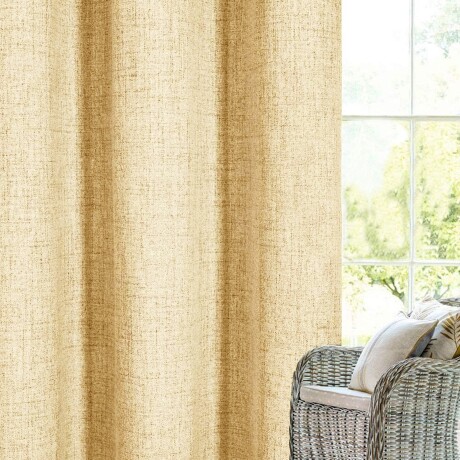 Cortina Blackout 140x230 Cm No Pasa Luz Living Dormitorio Beige