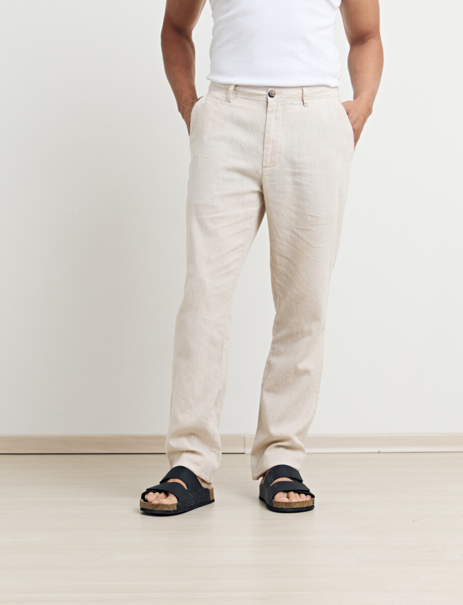 080577 PANTALON HARRY Natural