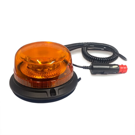 SEÑALIZACION - BALIZA LED MAGENTICA AMBAR 12/24V ALTA POTENCIA - SEÑALIZACION - BALIZA LED MAGENTICA AMBAR 12/24V ALTA POTENCIA -