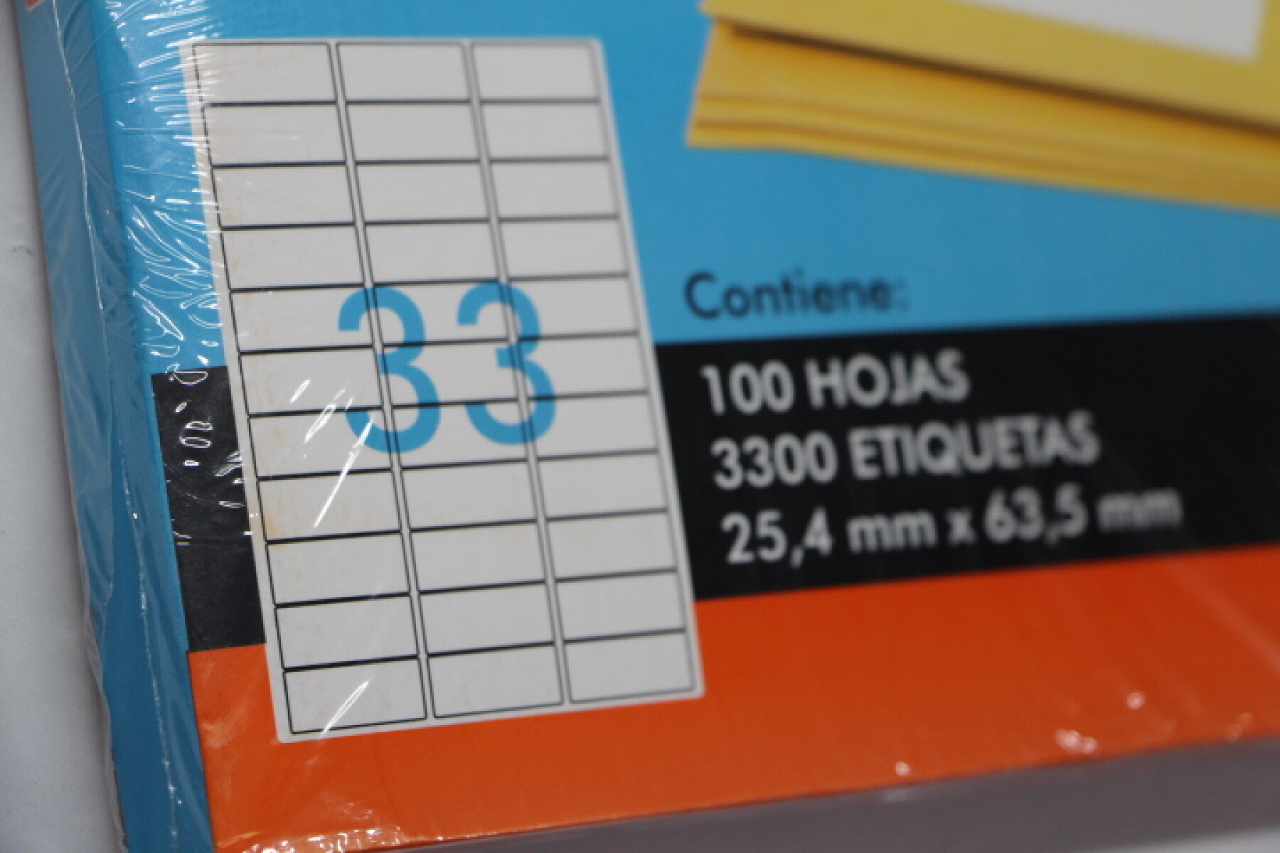 ETIQUETA ROTOLA TAMAÑO A4 318 - MODELO 33 