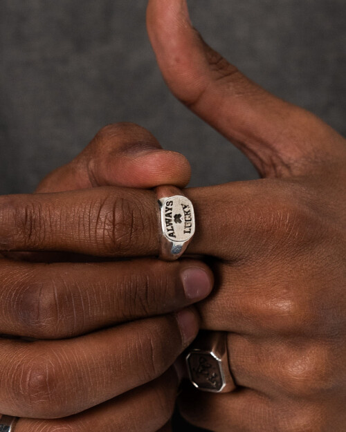 TwoJeys Anillo Always Lucky Signet Plata TwoJeys Anillo Always Lucky Signet Plata