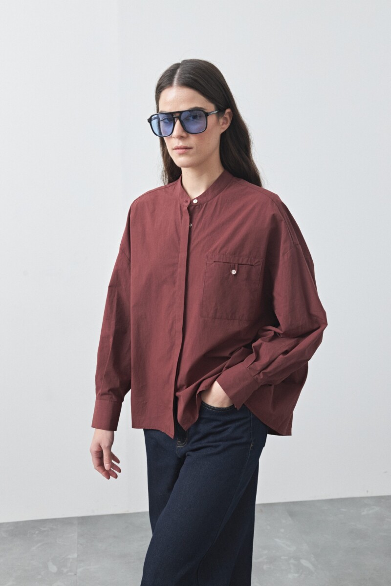 CAMISA BENETH Borra de Vino