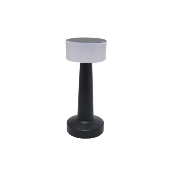 Lámpara de mesa LED inalámbrica 2W negro USB-C IX5016