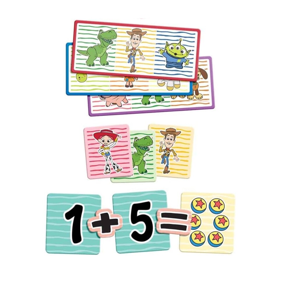 Educando 2 En 1 Suma, Memoriza Y Ordena Toy Story 5 Novelty EDUCANDO 2 EN 1 SUMA, MEMORIZA Y ORDENA TOY STORY 5 JCA-5056