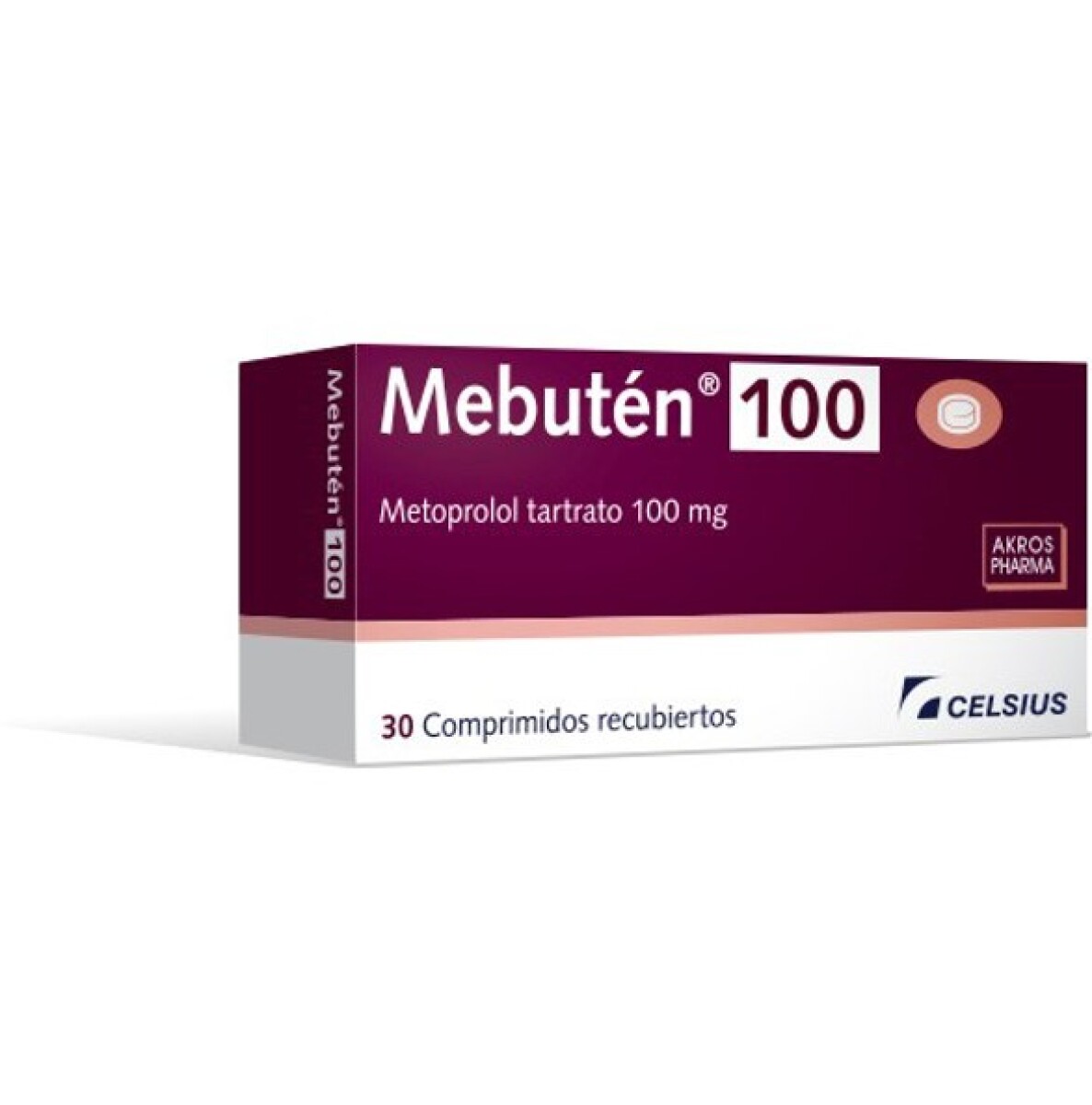 Mebuten 100 Mg 30 COM 