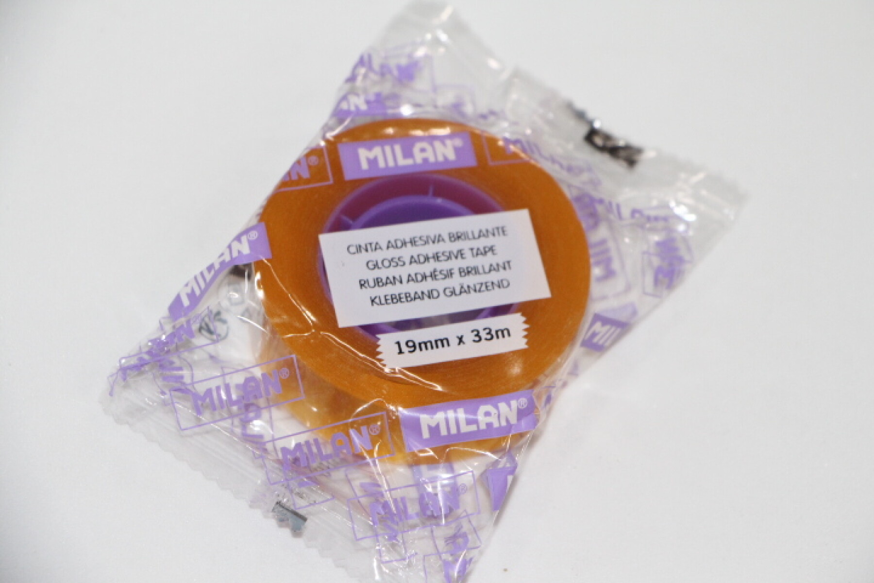 CINTA ADHESIVA MILAN 80202 19X33MT 