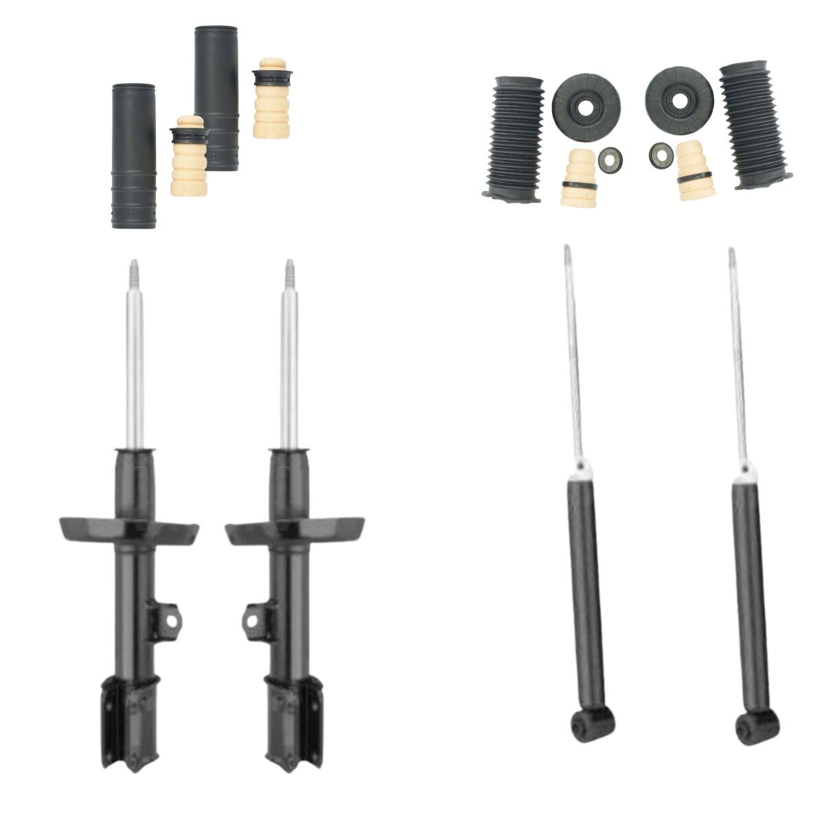 KIT COMPLETO DELANTERO + TRASERO 