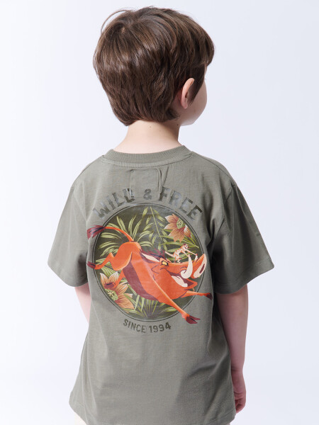 Remera Algodón Pumba Verde