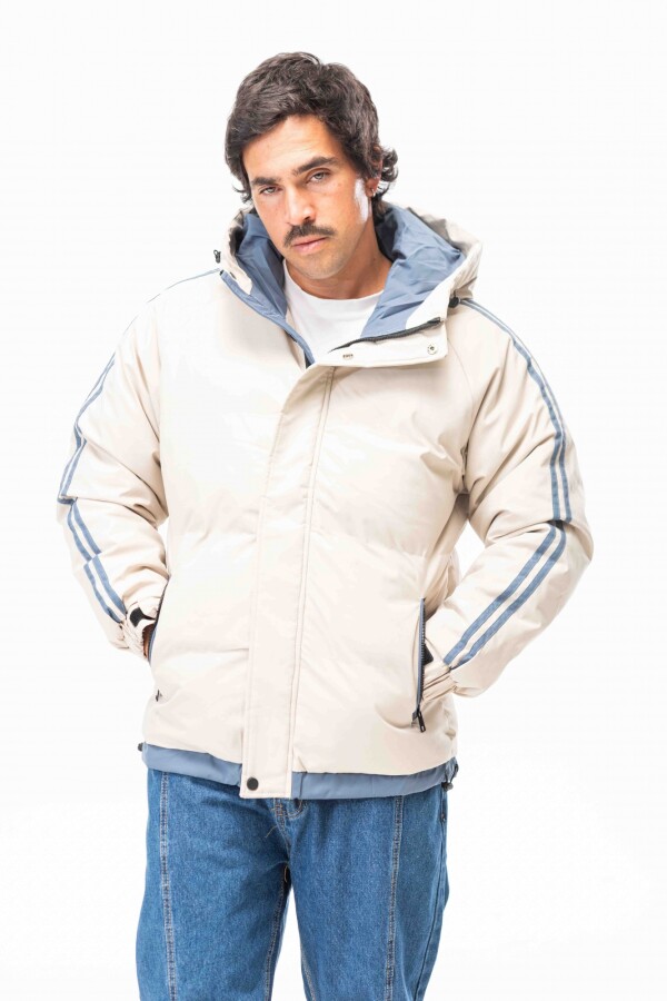 Campera OLD BLANCO