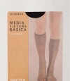Medias 3/4 de lycra para pantalôn Negro