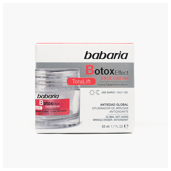 BABARIA CREMA EFECTO BOTOX 50 ML única