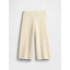 CROCHET WIDE LEG PANT IVORY FROST