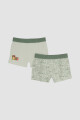 Pack x2 boxer marvel/disney Verde claro
