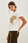Remera Butterfly Rainbow Crudo