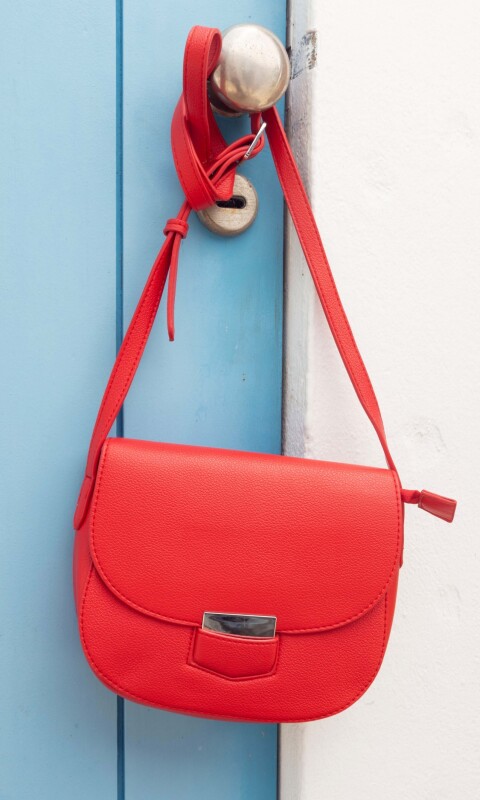 BANDOLERA MIAMI ROJO CORAL