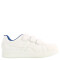 Championes Infantiles Push DANISH con velcros Blanco - Azul Marino