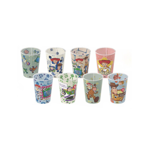 Vaso Plástico Pixar 320 ml Diseños Surtidos U