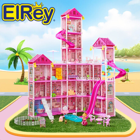 Casa Muñecas Juguete Dream House Armable Compl 364p Jug022110