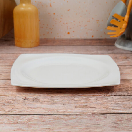 Plato cuadrado de ceramica Plato cuadrado de ceramica