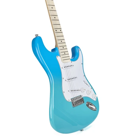 Guitarra Eléctrica Sx Sem1 Modern Serie Strato Blue Glow Con Funda Guitarra Eléctrica Sx Sem1 Modern Serie Strato Blue Glow Con Funda