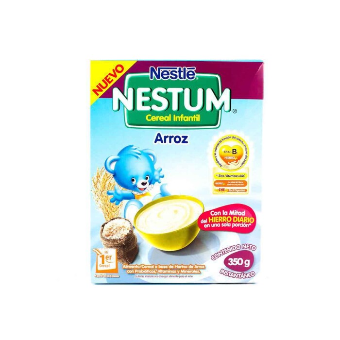 NESTUM ARROZ C/ HIERRO CJ X 350 GR. única