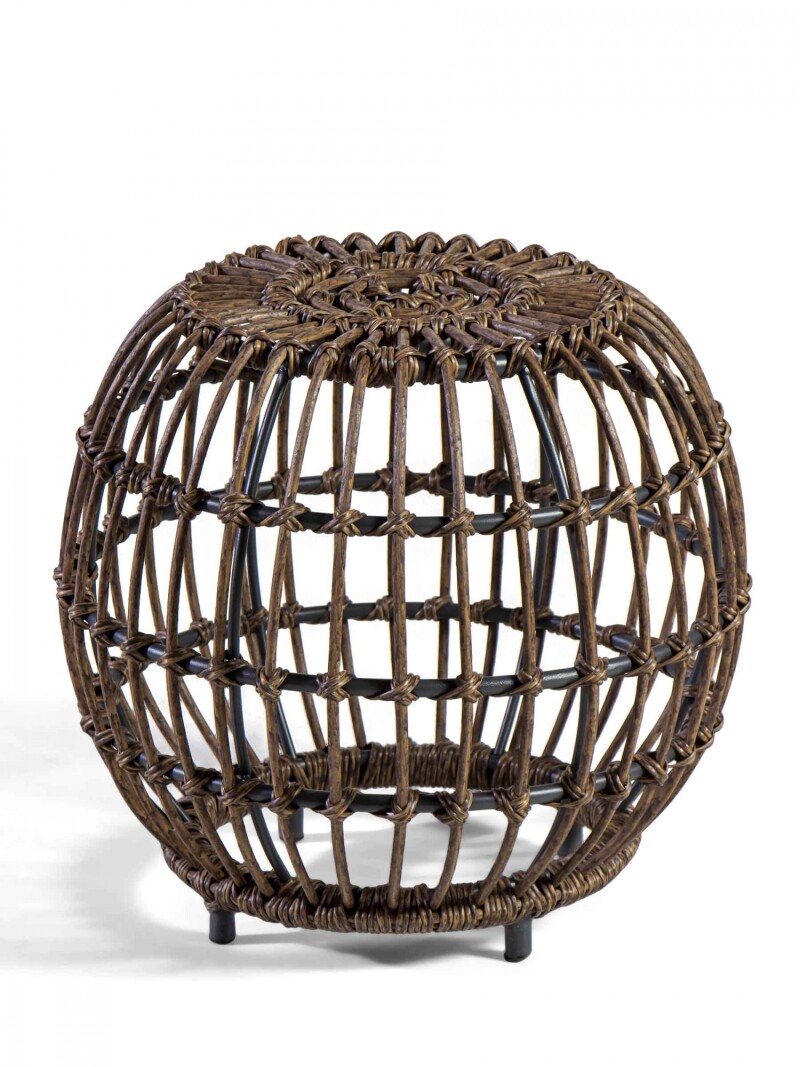 Tambo P MESA AUXILIAR TAMBO P RATTAN 2154T DIA.50X48H CM